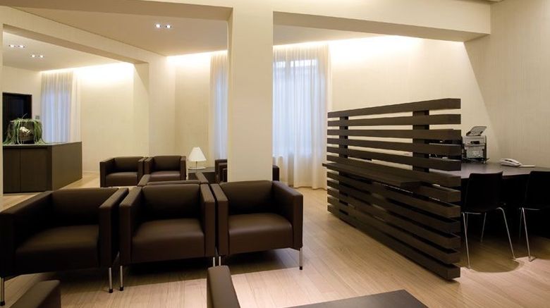 <b>Hotel Ovest Lobby</b>. Images powered by <a href="https://www.leonardoworldwide.com/" title="Leonardo Worldwide" target="_blank">Leonardo</a>.