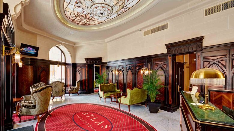 <b>Atlas Deluxe Hotel, Lviv Lobby</b>. Images powered by <a href="https://www.leonardoworldwide.com/" title="Leonardo Worldwide" target="_blank">Leonardo</a>.