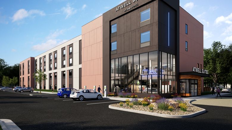 Atwell Suites Southeast Exterior. Images powered by <a href="https://www.leonardoworldwide.com" target="_blank" rel="noopener">Leonardo</a>.