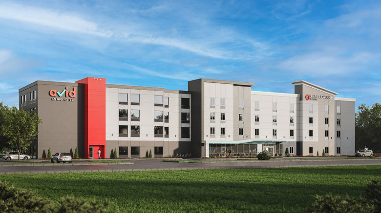 Avid hotel Coralville-Iowa City Exterior. Images powered by <a href="https://www.leonardoworldwide.com" target="_blank" rel="noopener">Leonardo</a>.