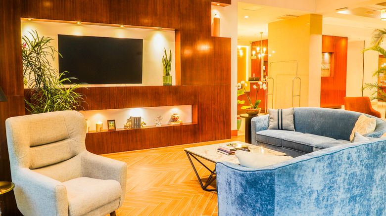 <b>Hilton Garden Inn Panama City Lobby</b>. Images powered by <a href="https://www.leonardoworldwide.com/" title="Leonardo Worldwide" target="_blank">Leonardo</a>.