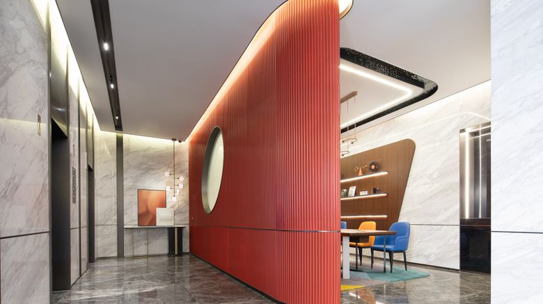 <b>Hampton by Hilton Huaibei Donghu Lobby</b>. Images powered by <a href="https://www.leonardoworldwide.com/" title="Leonardo Worldwide" target="_blank">Leonardo</a>.