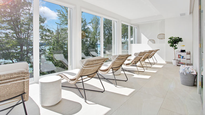 <b>Manoir Hovey Spa</b>. Images powered by <a href="https://www.leonardoworldwide.com/" title="Leonardo Worldwide" target="_blank">Leonardo</a>.