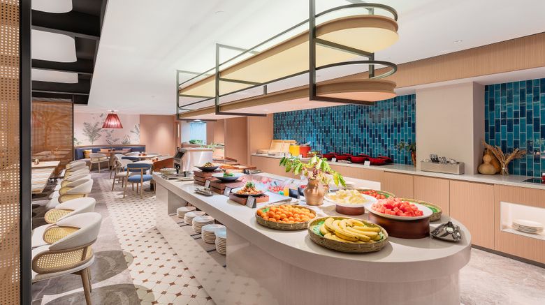 <b>Holiday Inn Exp Puer Simao Restaurant</b>. Images powered by <a href="https://www.leonardoworldwide.com/" title="Leonardo Worldwide" target="_blank">Leonardo</a>.