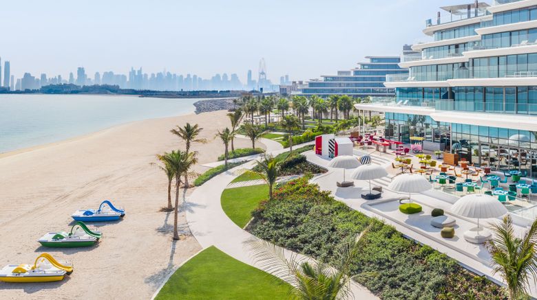 W Dubai - The Palm Exterior. Images powered by <a href="https://www.leonardoworldwide.com" target="_blank" rel="noopener">Leonardo</a>.