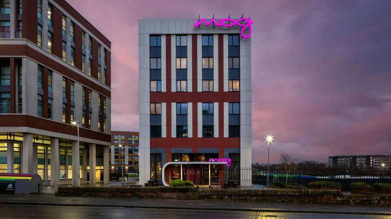 <b>MOXY Glasgow Merchant City Exterior</b>. Images powered by <a href="https://www.leonardoworldwide.com/" title="Leonardo Worldwide" target="_blank">Leonardo</a>.