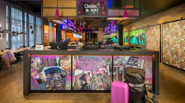 <b>MOXY Glasgow Merchant City Lobby</b>. Images powered by <a href="https://www.leonardoworldwide.com/" title="Leonardo Worldwide" target="_blank">Leonardo</a>.