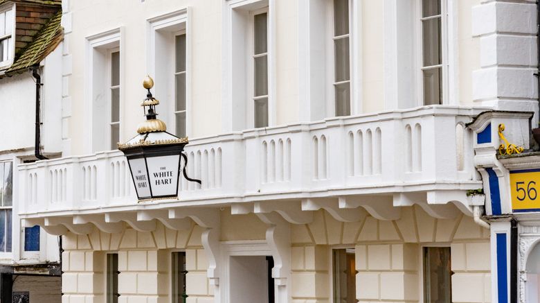 <b>White Hart Hotel Exterior</b>. Images powered by <a href="https://www.leonardoworldwide.com/" title="Leonardo Worldwide" target="_blank">Leonardo</a>.