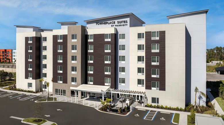 <b>TownePlace Suites Fort Myers Gulf Coast Exterior</b>. Images powered by <a href="https://www.leonardoworldwide.com/" title="Leonardo Worldwide" target="_blank">Leonardo</a>.