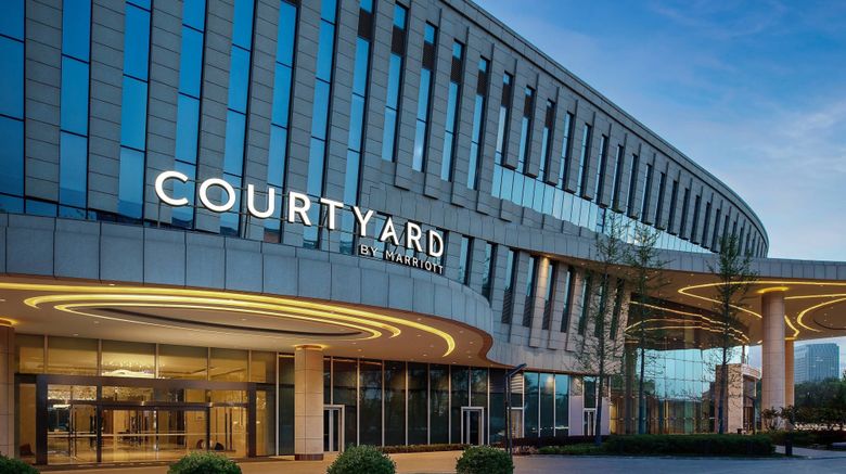 <b>Courtyard by Marriott Yinchuan Exterior</b>. Images powered by <a href="https://www.leonardoworldwide.com/" title="Leonardo Worldwide" target="_blank">Leonardo</a>.