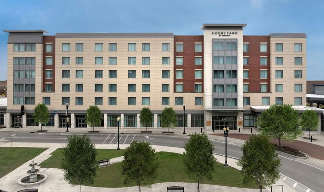 Courtyard Muncie at Horizon Conv Ctr Exterior