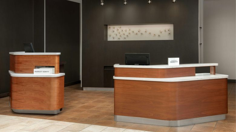 <b>Courtyard Muncie at Horizon Conv Ctr Lobby</b>. Images powered by <a href="https://www.leonardoworldwide.com/" title="Leonardo Worldwide" target="_blank">Leonardo</a>.
