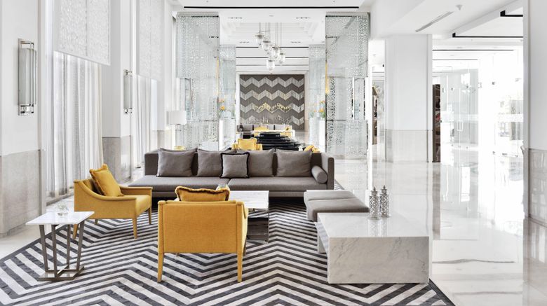 <b>Courtyard by Marriott Agra Lobby</b>. Images powered by <a href="https://www.leonardoworldwide.com/" title="Leonardo Worldwide" target="_blank">Leonardo</a>.