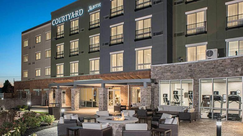 <b>Courtyard Clifton Park Exterior</b>. Images powered by <a href="https://www.leonardoworldwide.com/" title="Leonardo Worldwide" target="_blank">Leonardo</a>.