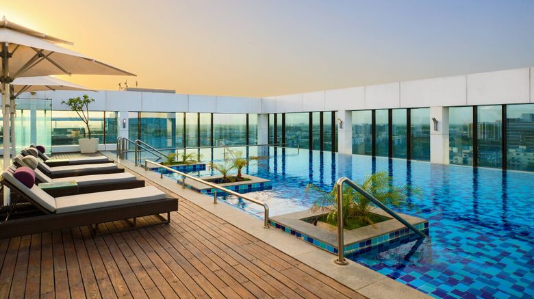 <b>Renaissance Ahmedabad Hotel Pool</b>. Images powered by <a href="https://www.leonardoworldwide.com/" title="Leonardo Worldwide" target="_blank">Leonardo</a>.