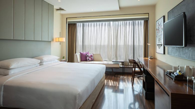 <b>Renaissance Ahmedabad Hotel Room</b>. Images powered by <a href="https://www.leonardoworldwide.com/" title="Leonardo Worldwide" target="_blank">Leonardo</a>.