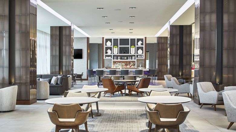 <b>AC Hotel Atlanta Airport Gateway Lobby</b>. Images powered by <a href="https://www.leonardoworldwide.com/" title="Leonardo Worldwide" target="_blank">Leonardo</a>.