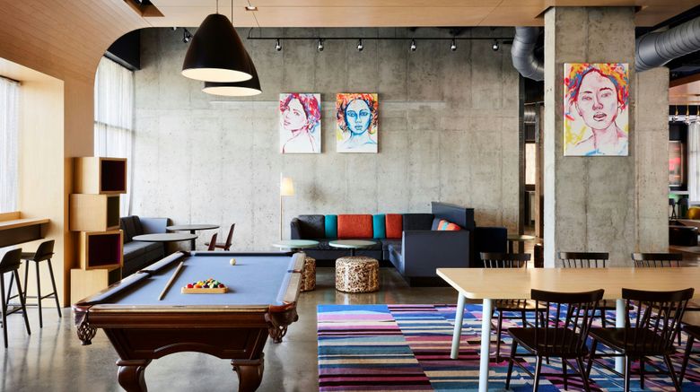 <b>aloft Atlanta Downtown Lobby</b>. Images powered by <a href="https://www.leonardoworldwide.com/" title="Leonardo Worldwide" target="_blank">Leonardo</a>.
