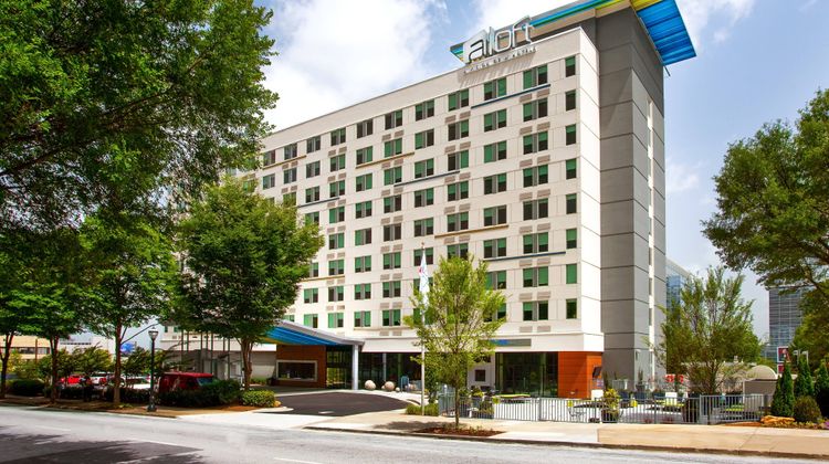 aloft Atlanta Downtown Exterior