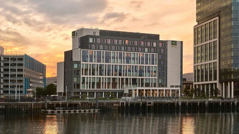 <b>AC Hotel by Marriott Belfast Exterior</b>. Images powered by <a href="https://www.leonardoworldwide.com/" title="Leonardo Worldwide" target="_blank">Leonardo</a>.