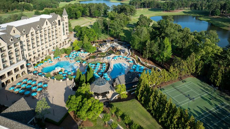 Renaissance Ross Bridge Resort Exterior. Images powered by <a href="https://www.leonardoworldwide.com" target="_blank" rel="noopener">Leonardo</a>.