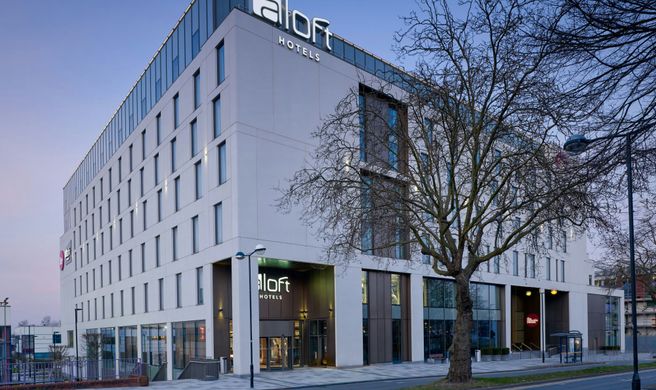 Aloft Birmingham Eastside Exterior