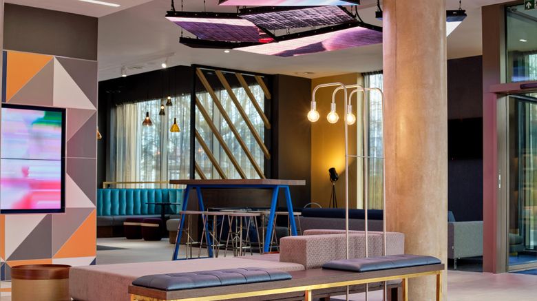 <b>Aloft Birmingham Eastside Lobby</b>. Images powered by <a href="https://www.leonardoworldwide.com/" title="Leonardo Worldwide" target="_blank">Leonardo</a>.