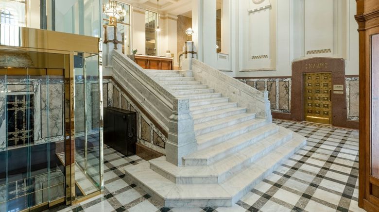 <b>The Marmorosch, Autograph Collection Lobby</b>. Images powered by <a href="https://www.leonardoworldwide.com/" title="Leonardo Worldwide" target="_blank">Leonardo</a>.