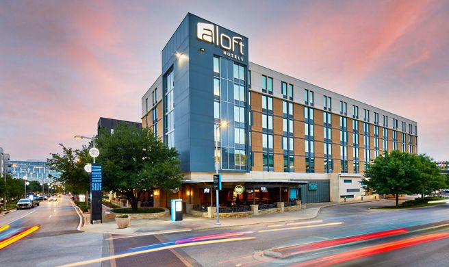 aloft Austin at the Domain Exterior