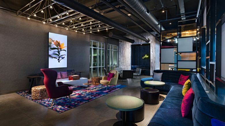 <b>Aloft Austin Southwest Lobby</b>. Images powered by <a href="https://www.leonardoworldwide.com/" title="Leonardo Worldwide" target="_blank">Leonardo</a>.