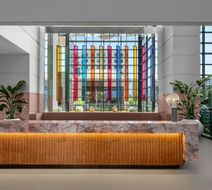 Downright Austin, A Renaissance Hotel Lobby