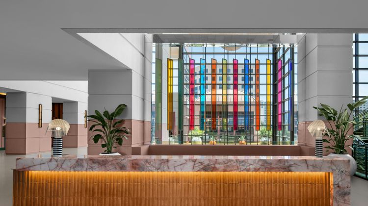 Downright Austin, A Renaissance Hotel Lobby