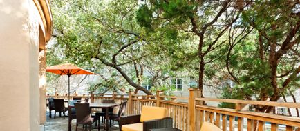 Courtyard Austin The Domain Area Exterior