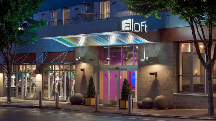 aloft Asheville Downtown Exterior