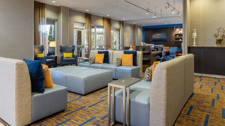 <b>Courtyard by Marriott Asheville Airport Lobby</b>. Images powered by <a href="https://www.leonardoworldwide.com/" title="Leonardo Worldwide" target="_blank">Leonardo</a>.