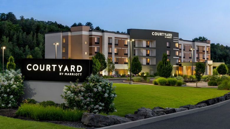 Courtyard by Marriott Wilkes-Barre Arena Exterior. Images powered by <a href="https://www.leonardoworldwide.com" target="_blank" rel="noopener">Leonardo</a>.