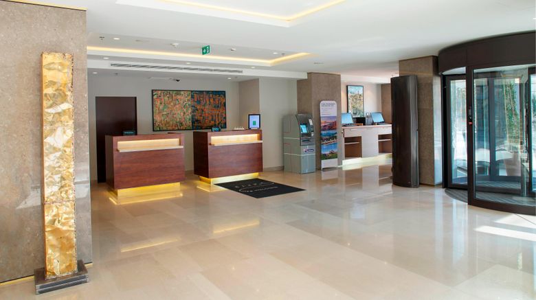 <b>Courtyard Marriott Belgrade City Center Lobby</b>. Images powered by <a href="https://www.leonardoworldwide.com/" title="Leonardo Worldwide" target="_blank">Leonardo</a>.