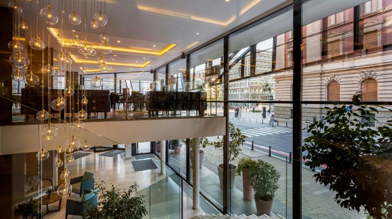 <b>Courtyard Marriott Belgrade City Center Lobby</b>. Images powered by <a href="https://www.leonardoworldwide.com/" title="Leonardo Worldwide" target="_blank">Leonardo</a>.