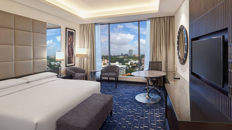 <b>Renaissance Bengaluru Race Course Hotel Room</b>. Images powered by <a href=https://www.travelagewest.com/Hotels/Bengaluru-India/