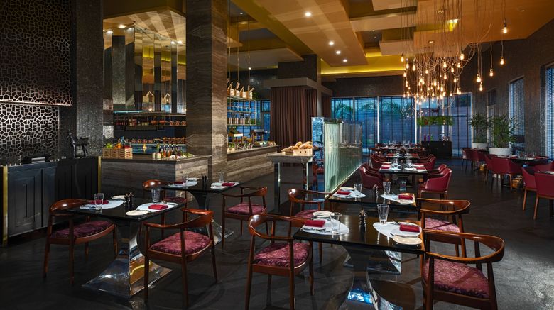 <b>Renaissance Bengaluru Race Course Hotel Restaurant</b>. Images powered by <a href=https://www.travelagewest.com/Hotels/Bengaluru-India/