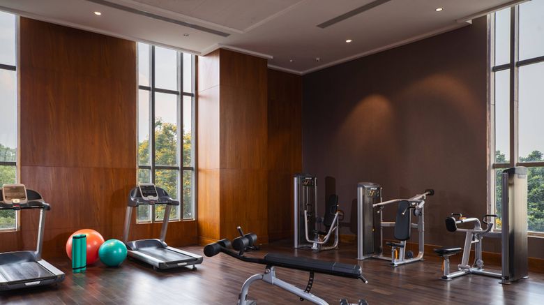 <b>Renaissance Bengaluru Race Course Hotel Health Club</b>. Images powered by <a href=https://www.travelagewest.com/Hotels/Bengaluru-India/