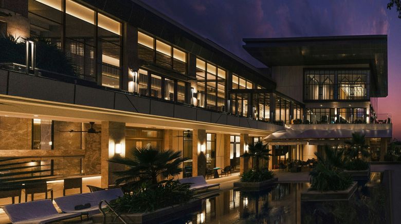 <b>JW Marriott Bengaluru Prestige Golfshire Pool</b>. Images powered by <a href="https://www.leonardoworldwide.com/" title="Leonardo Worldwide" target="_blank">Leonardo</a>.