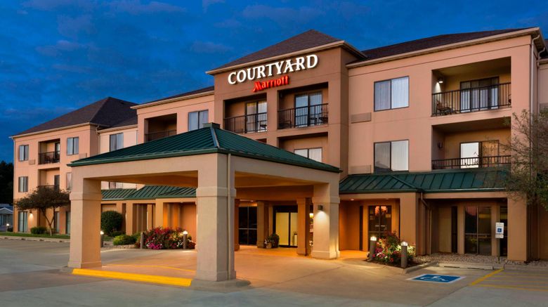 <b>Courtyard Bloomington/Normal Exterior</b>. Images powered by <a href="https://www.leonardoworldwide.com/" title="Leonardo Worldwide" target="_blank">Leonardo</a>.