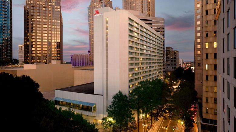 Charlotte Marriott City Center Exterior. Images powered by <a href="https://www.leonardoworldwide.com" target="_blank" rel="noopener">Leonardo</a>.