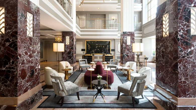 <b>Hotel LeVeque, Autograph Collection Lobby</b>. Images powered by <a href="https://www.leonardoworldwide.com/" title="Leonardo Worldwide" target="_blank">Leonardo</a>.