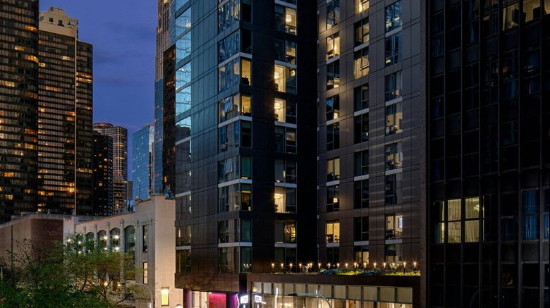 <b>Aloft Chicago Mag Mile Exterior</b>. Images powered by <a href="https://www.leonardoworldwide.com/" title="Leonardo Worldwide" target="_blank">Leonardo</a>.