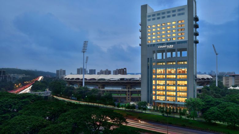 <b>Courtyard By Marriott Navi Mumbai Exterior</b>. Images powered by <a href="https://www.leonardoworldwide.com/" title="Leonardo Worldwide" target="_blank">Leonardo</a>.