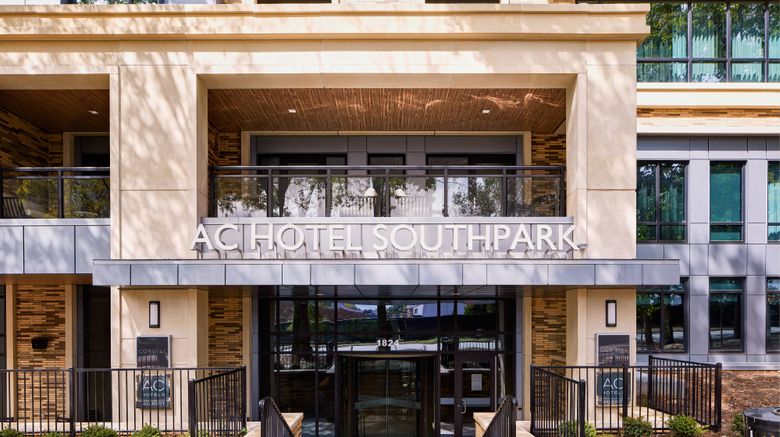 AC Hotel by Marriott Charlotte SouthPark Exterior. Images powered by <a href="https://www.leonardoworldwide.com" target="_blank" rel="noopener">Leonardo</a>.