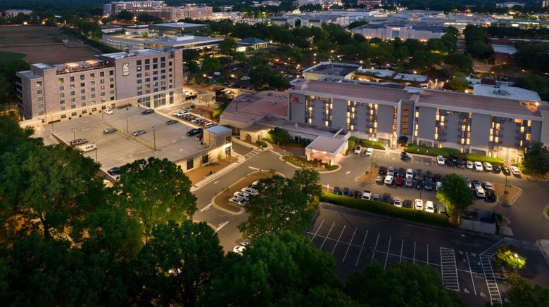 <b>AC Hotel by Marriott Charlotte SouthPark Exterior</b>. Images powered by <a href="https://www.leonardoworldwide.com/" title="Leonardo Worldwide" target="_blank">Leonardo</a>.