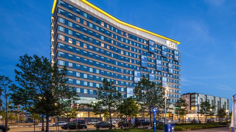 <b>Aloft Boston Seaport District Exterior</b>. Images powered by <a href="https://www.leonardoworldwide.com/" title="Leonardo Worldwide" target="_blank">Leonardo</a>.